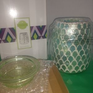 Mermaid Glass Scentsy Warmer